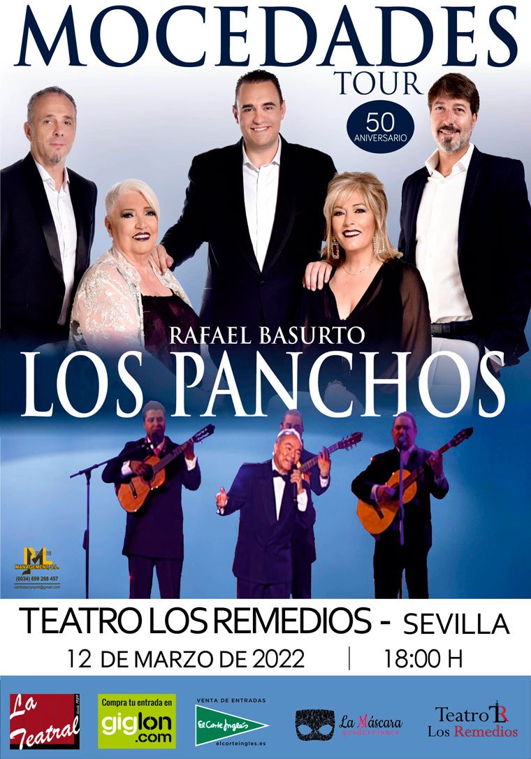 Concierto De Mocedades Y Los Panchos En Teatro Los Remedios De Sevilla