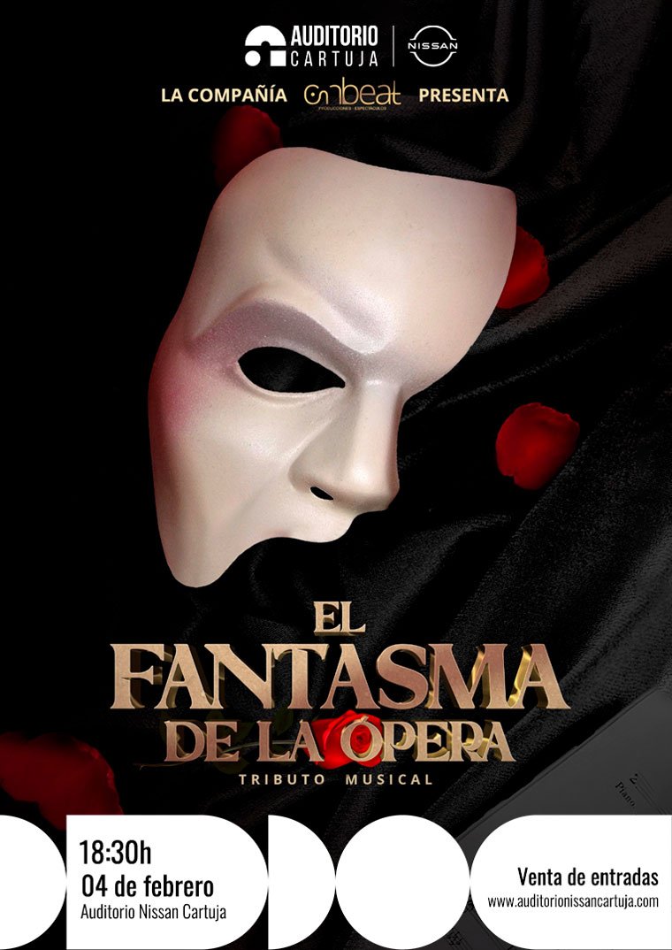 EL FANTASMA DE LA ÓPERA TRIBUTO MUSICAL por Onbeat Producciones