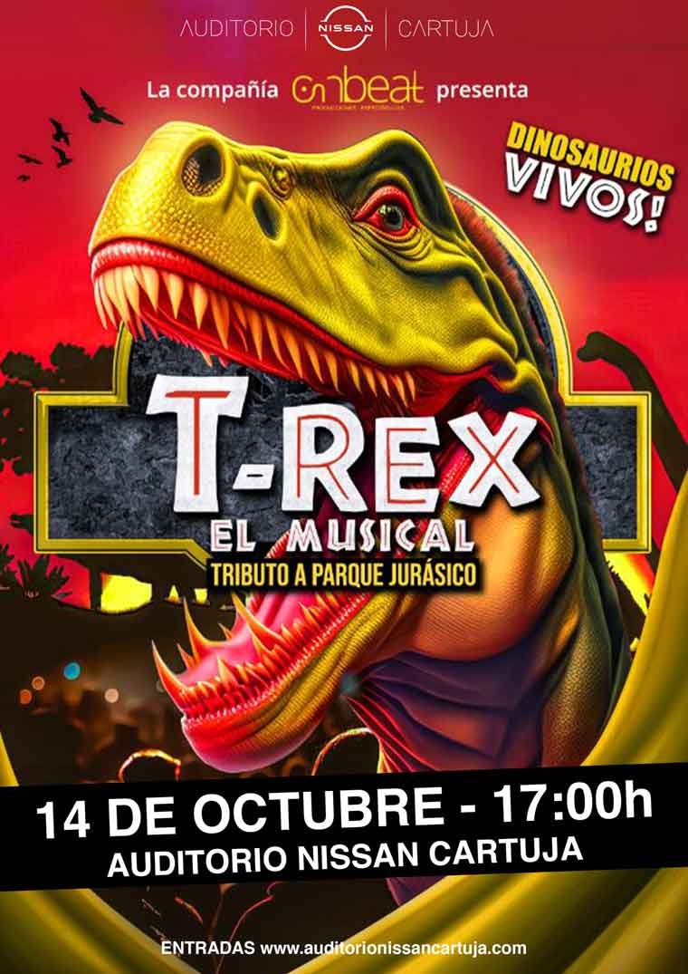 TRIBUTO A PARQUE JURÁSICO T REX EL MUSICAL por Onbeat Producciones