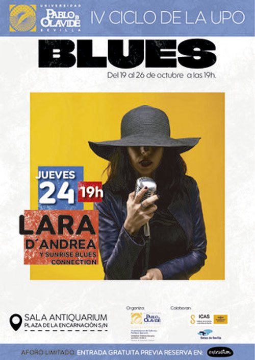 LARA D'ANDREA y Sunrise Blues Connection