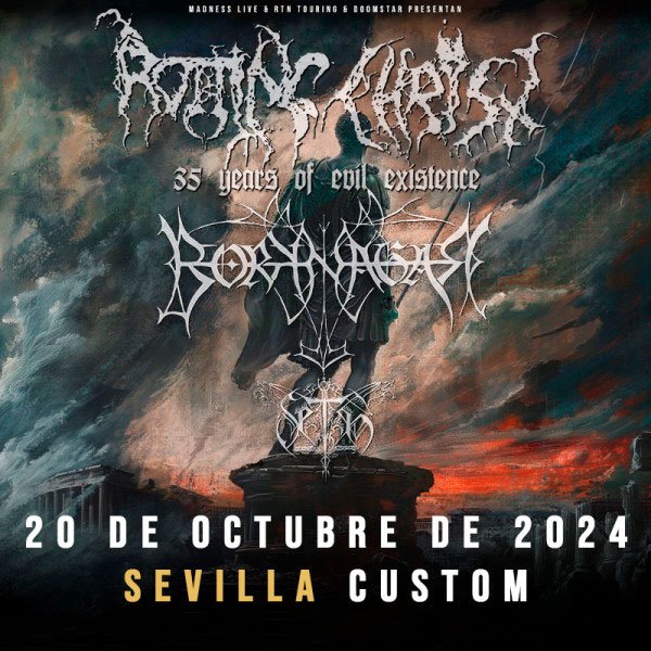 Rotting Christ + Borknagar + Seth