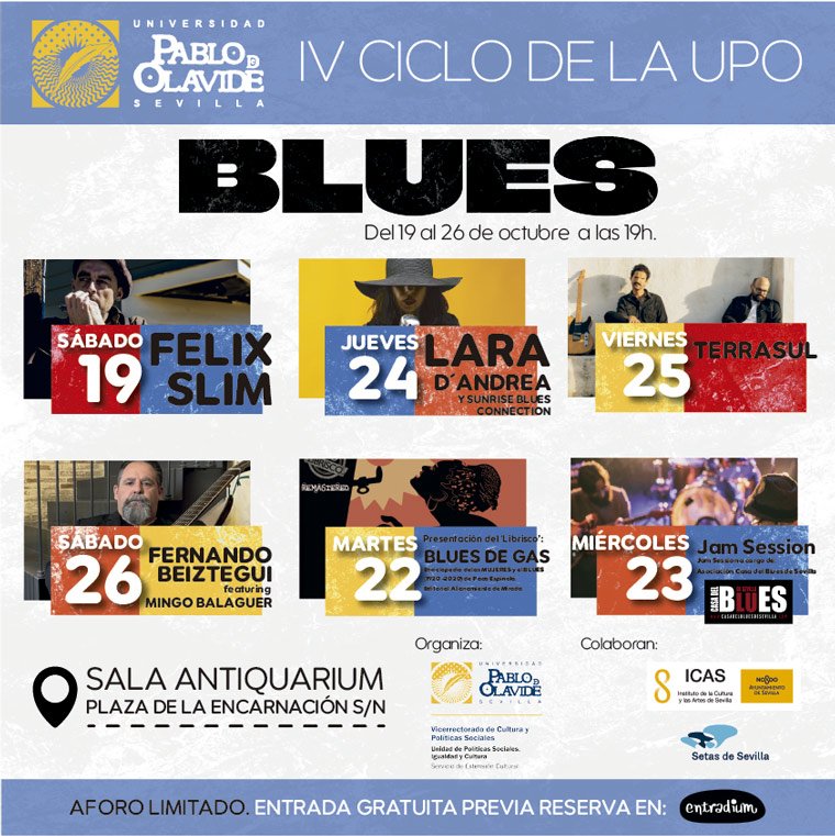 IV CICLO DE BLUES DE LA UPO