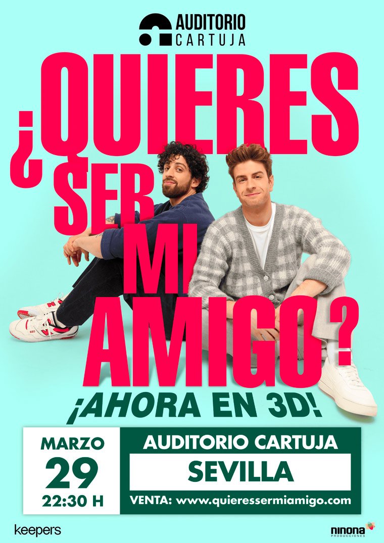 Quieres ser mi amigo? Ahora en 3D