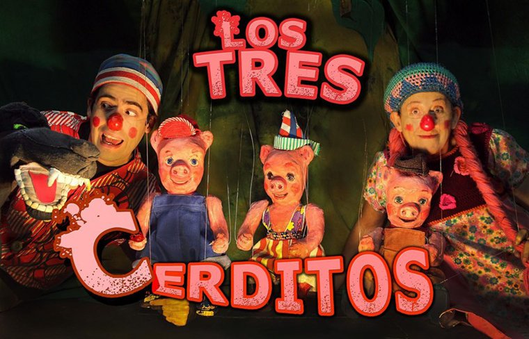 Los Tres Cerditos  (Payasos Coscorrito y Cuchufleta)